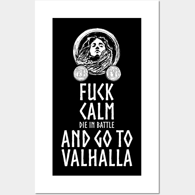 Go To Valhalla Wall Art by Styr Designs